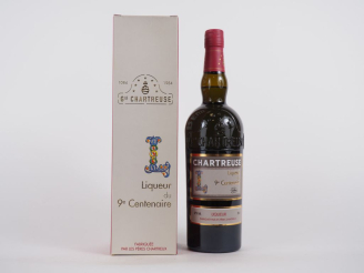 Vente aux enchères 1 BOUTEILLE CHARTREUSE LIQUEUR 9EME CENTENAIRE - 2019 - N°10697
