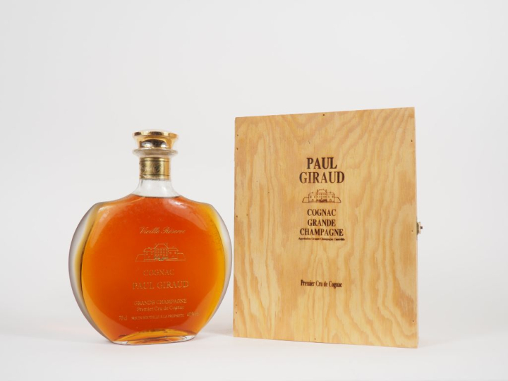 1 BOUTEILLE COGNAC GRANDE CHAMPAGNE 1er CRU PAUL GUIRAUD "VIEILLE RESE
