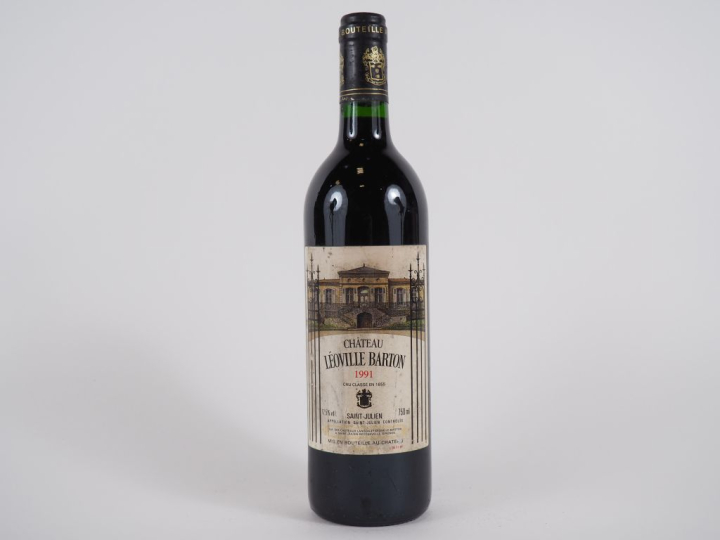 1 BOUTEILLE CHÂTEAU LÉOVILLE BARTON GCC ST JULIEN - 1991 - ELS