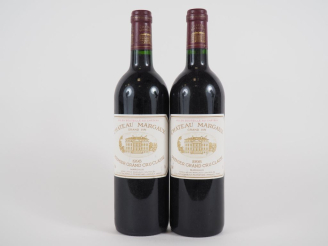 Vente aux enchères 2 BOUTEILLES CHÂTEAU MARGAUX 1er GCC MARGAUX - 1998