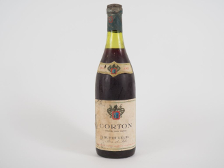 Vente aux enchères 1 BOUTEILLE CORTON DUFOULEUR PÈRE   FILS - 1967 - 3,5 CM/ELA