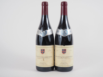 Vente aux enchères 2 BOUTEILLES GEVREY CHAMBERTIN VAUCHER   CIE - 2003