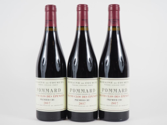 Vente aux enchères 3 BOUTEILLES POMMARD 1er CRU 'GRAND CLOS DES ÉPENOTS' DOMAINE DE COURC