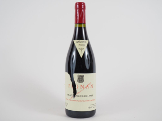 Vente aux enchères 1 BOUTEILLE PIGNAN CHÂTEAUNEUF DU PAPE - 2010 - ED