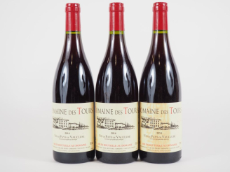 Vente aux enchères 3 BOUTEILLES DOMAINE DES TOURS EMMANUEL RAYNAUD - 2014 - 2 ELT