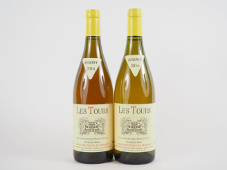Vente aux enchères 2 BOUTEILLES LES TOURS 'RÉSERVE' BLANC EMMANUEL REYNAUD - 2016