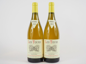 Vente aux enchères 2 BOUTEILLES LES TOURS 'RÉSERVE' BLANC EMMANUEL REYNAUD - 2019