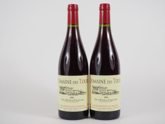 Vente aux enchères 2 BOUTEILLES DOMAINE DES TOURS EMMANUEL REYNAUD - 2020