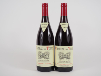 Vente aux enchères 2 BOUTEILLES CHÂTEAU DES TOURS 'RÉSERVE' EMMANUEL REYNAUD - 2020