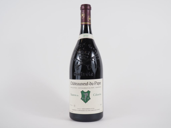 1 MAGNUM CHÂTEAUNEUF DU PAPE 'RÉSERVE DES CÉLESTINS' HENRI BONNEAU   F
