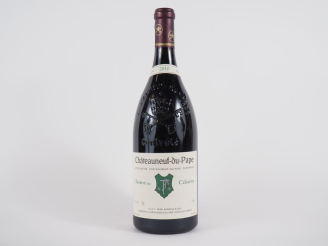 Vente aux enchères 1 MAGNUM CHÂTEAUNEUF DU PAPE 'RÉSERVE DES CÉLESTINS' HENRI BONNEAU   F