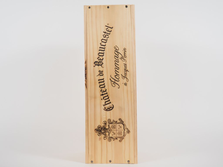 1 MAGNUM CHÂTEAUNEUF DU PAPE CHÂTEAU DE BEAUCASTEL 'HOMMAGE à JACQUES 