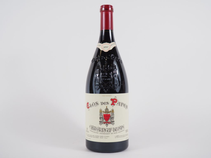 1 MAGNUM CHÂTEAUNEUF DU PAPE CLOS DES PAPES - 2017