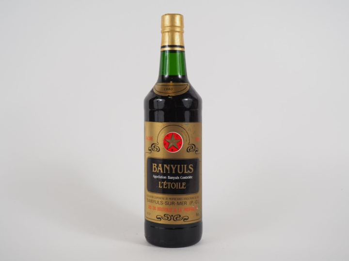 1 BOUTEILLE BANYULS L'ÉTOILE - 1980