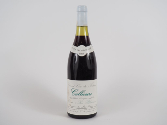 Vente aux enchères 1 BOUTEILLE COLLIOURE 'LES PILOUMS' DOMAINE DU MAS BLANC - 1984