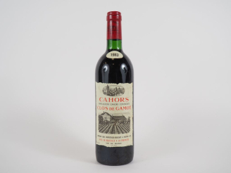 Vente aux enchères 1 BOUTEILLE CLOS DE GAMOT CAHORS - 1983