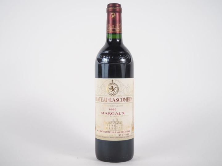 1 BOUTEILLE CHÂTEAU LASCOMBES GCC MARGAUX - 1995