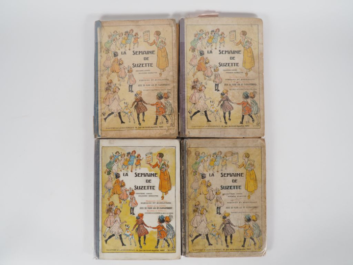 La Semaine de Suzette. 4 vol. Année 1920 et 1921