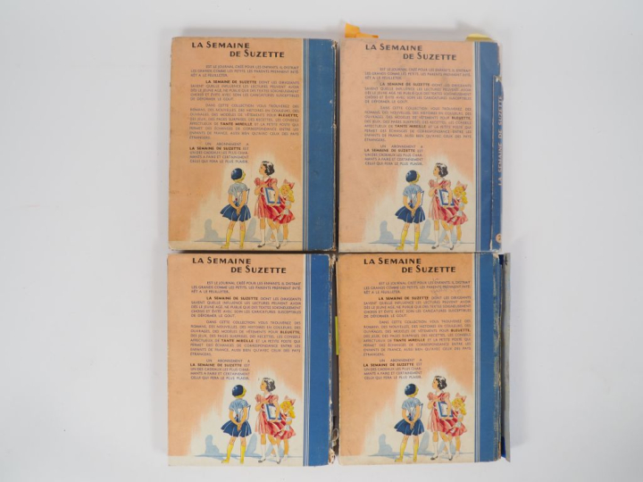 La Semaine de Suzette. 12 vol. De l'année 1952 à 1955