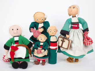 Vente aux enchères Dans un carton, Bécassine de divers modèles dont fabrication artisanal