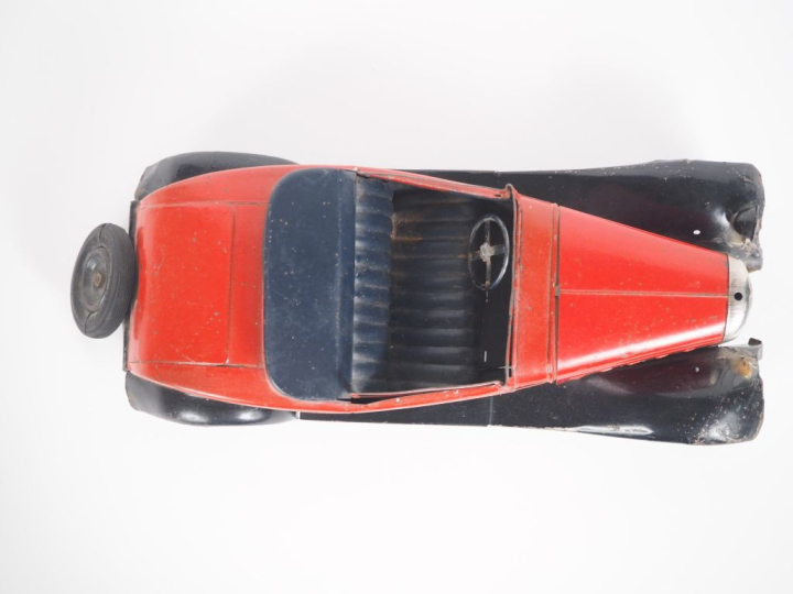 JOUETS André CITROEN dans sa boite, Citroën Rosalie roadster avec mote