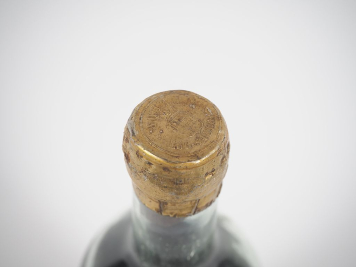 1 BOUTEILLE CHÂTEAU D'YQUEM 1er CCS SAUTERNES - 1913 - VIDANGE/EA/BOUC