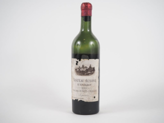 Vente aux enchères 1 BOUTEILLE CHÂTEAU AUSONE 1er GCC ST ÉMILION - 1923 - GRANDE VIDANGE/