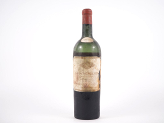 Vente aux enchères 1 BOUTEILLE SAINT ÉMILION SEIGNOURET FRÈRES - 1937 - VIDANGE/ES/CAPSUL