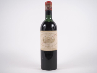 Vente aux enchères 1 BOUTEILLE CHÂTEAU MARGAUX 1er GCC MARGAUX - 1956 - HEP/ELF
