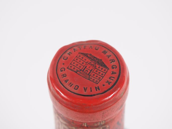 1 BOUTEILLE CHÂTEAU MARGAUX 1er GCC MARGAUX - 1956 - HEP/EA