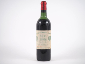 Vente aux enchères 1 BOUTEILLE CHÂTEAU CHEVAL BLANC 1er GCC ST ÉMILION - 1961 - MEP/ELF