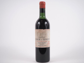 Vente aux enchères 1 BOUTEILLE CHÂTEAU LYNCH BAGES GCC PAUILLAC - 1964 - LB/ELS