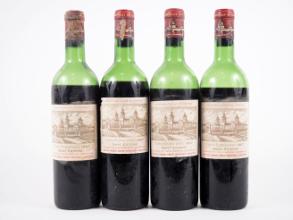 Vente aux enchères 4 BOUTEILLES CHÂTEAU COS D'ESTOURNEL GCC ST ESTÈPHE - 1967 - VIDANGE/C