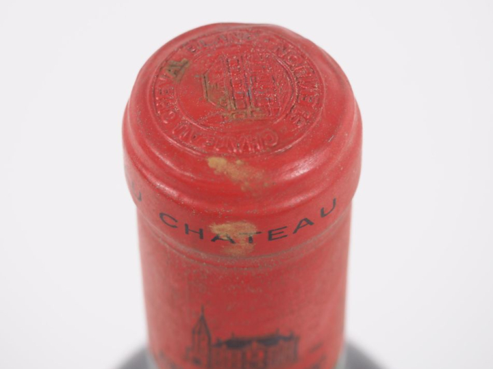 1 BOUTEILLE CHÂTEAU CHEVAL BLANC 1er GCC ST ÉMILION - 1970 - BG