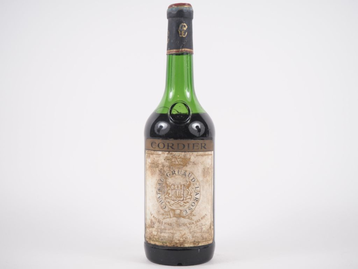 1 BOUTEILLE CHÂTEAU GRUAUD LAROSE GCC ST JULIEN - 1970 - NIVEAU BAS/EA