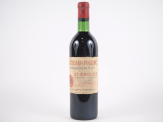 Vente aux enchères 1 BOUTEILLE CHÂTEAU FIGEAC 1er GCC ST ÉMILION - 1971 - BG/ES