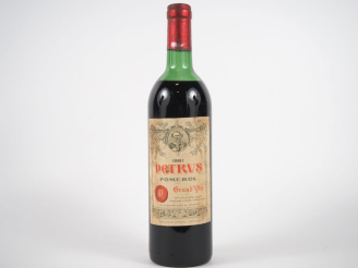 Vente aux enchères 1 BOUTEILLE PETRUS POMEROL - 1981 - MEP/ELT