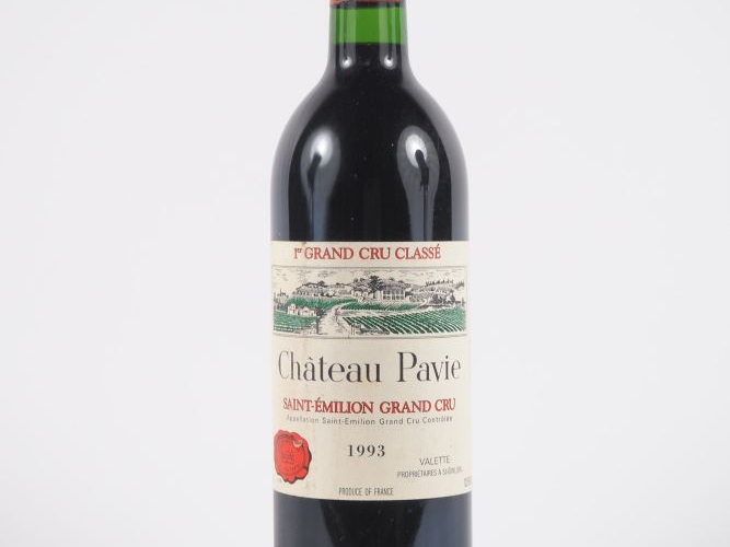 1 BOUTEILLE CHÂTEAU PAVIE 1er GCC ST ÉMILION - 1993