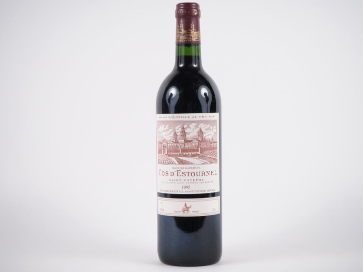 1 BOUTEILLE CHÂTEAU COS D'ESTOURNEL GCC ST ESTÈPHE - 1995