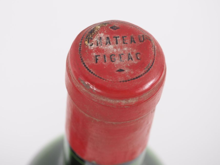 3 BOUTEILLES CHÂTEAU FIGEAC 1er GCC ST ÉMILION : 1 de 1971 BEP/ELA/CAP