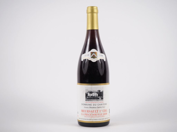 1 BOUTEILLE MEURSAULT 1er CRU 'LA PIÈCE SOUS LE BOIS' DOMAINE DU CHÂTE