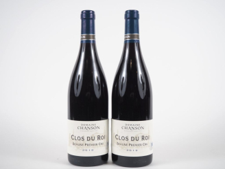 Vente aux enchères 2 BOUTEILLES BEAUNE 1er CRU 'CLOS DU ROI' DOMAINE CHANSON - 2019 