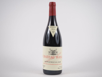Vente aux enchères 1 BOUTEILLE CHÂTEAU RAYAS CHÂTEAUNEUF DU PAPE - 2010 - ETIQUETTE LÉGER