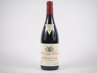 Vente aux enchères 1 BOUTEILLE CHÂTEAU RAYAS CHÂTEAUNEUF DU PAPE - 2010 - ETIQUETTE TRÈS 