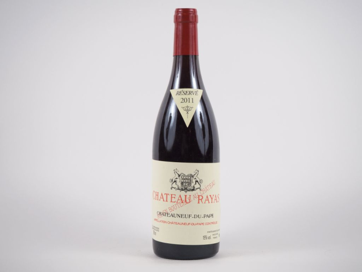 1 BOUTEILLE CHÂTEAU RAYAS CHÂTEAUNEUF DU PAPE - 2011 - ETIQUETTE TRÈS 