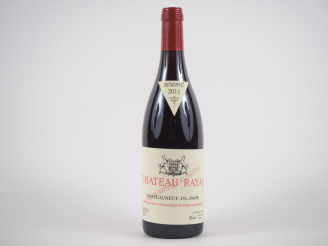 Vente aux enchères 1 BOUTEILLE CHÂTEAU RAYAS CHÂTEAUNEUF DU PAPE - 2011 - ETIQUETTE TRÈS 
