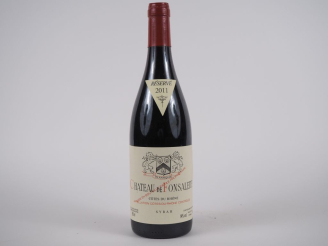 Vente aux enchères 1 BOUTEILLE CHÂTEAU DE FONSALETTE CÔTES DU RHÔNE - 2011