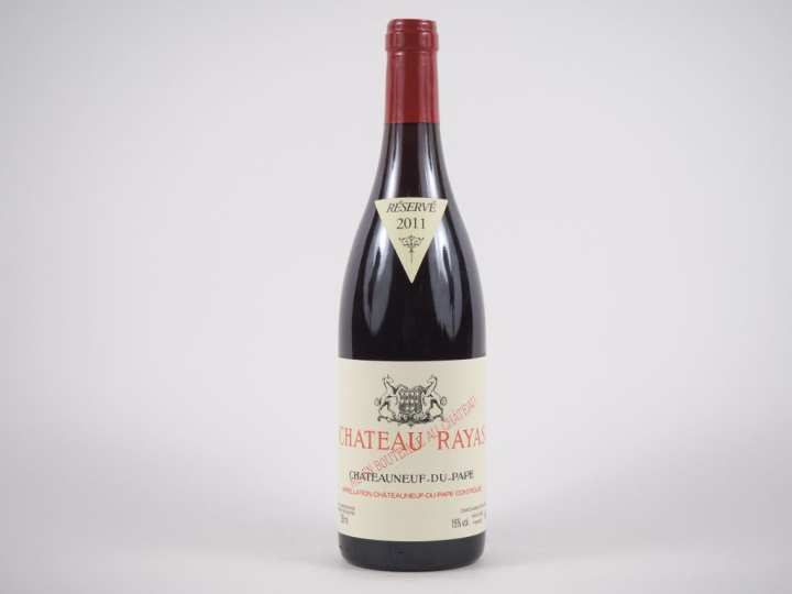 1 BOUTEILLE CHÂTEAU RAYAS CHÂTEAUNEUF DU PAPE - 2011 - ETIQUETTE TRÈS 