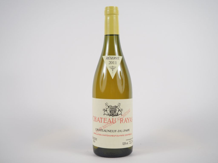 1 BOUTEILLE CHÂTEAU RAYAS BLANC CHÂTEAUNEUF DU PAPE - 2011