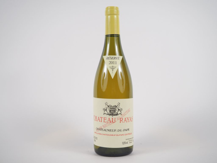 1 BOUTEILLE CHÂTEAU RAYAS BLANC CHÂTEAUNEUF DU PAPE - 2011 